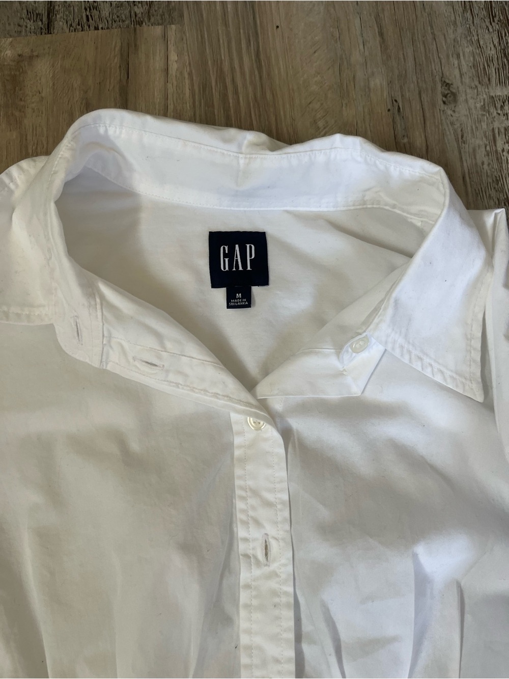 gap cinched waist button down - Picture 3 of 3